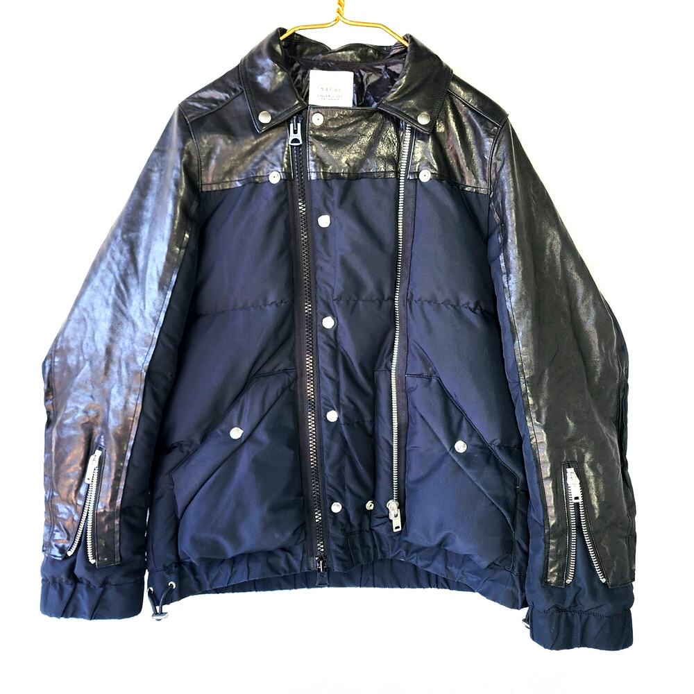 Sacai UNDERCOVER UCZ9203 Riders Padded Size 2 Jacket Return To Origin